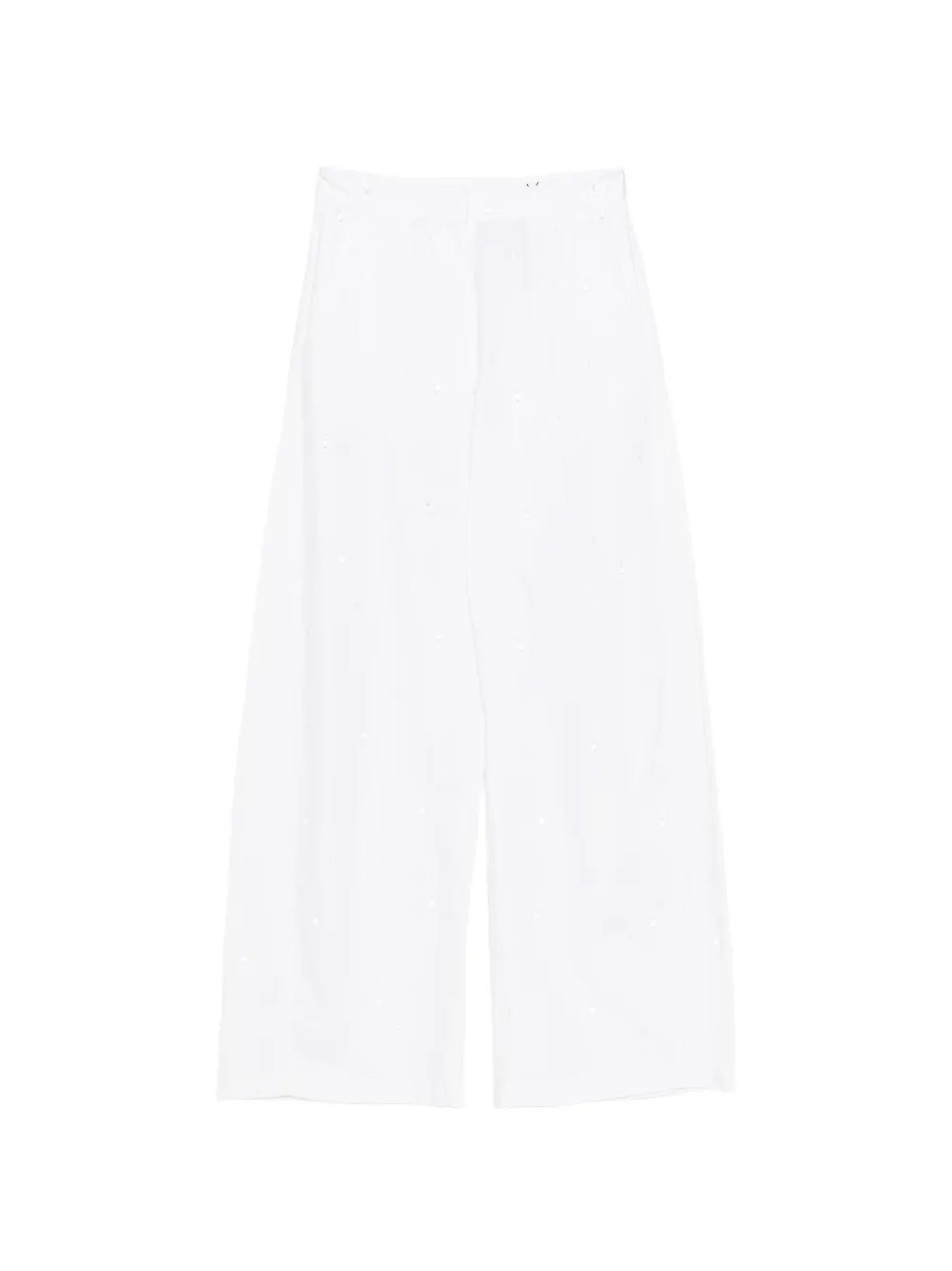 Giuseppe Di Morabito Pantaloni con perline - Bianco