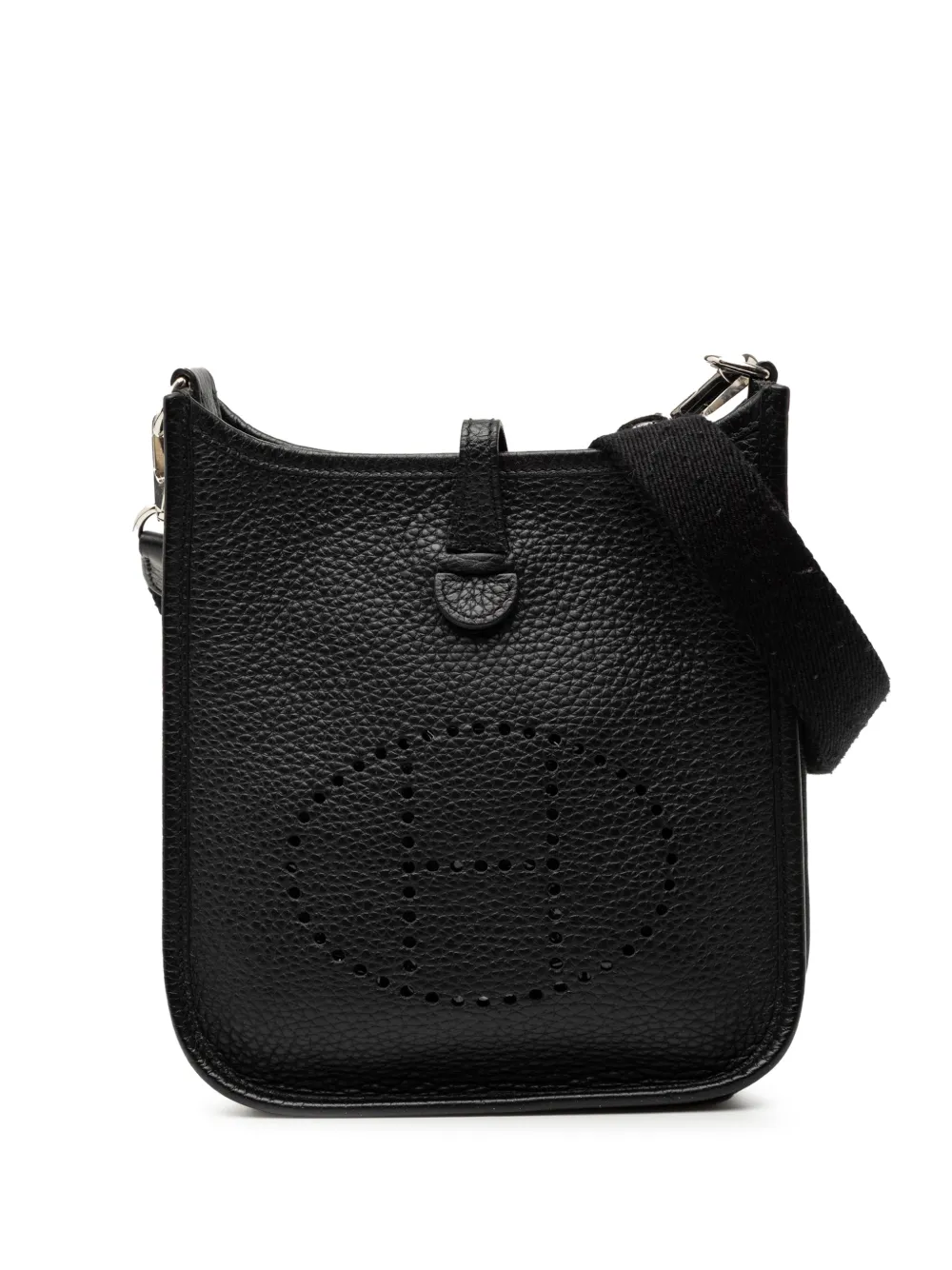 Hermès Pre-Owned Borsa a tracolla Evelyne TPM 16 in pelle Clemence 2021 - Nero