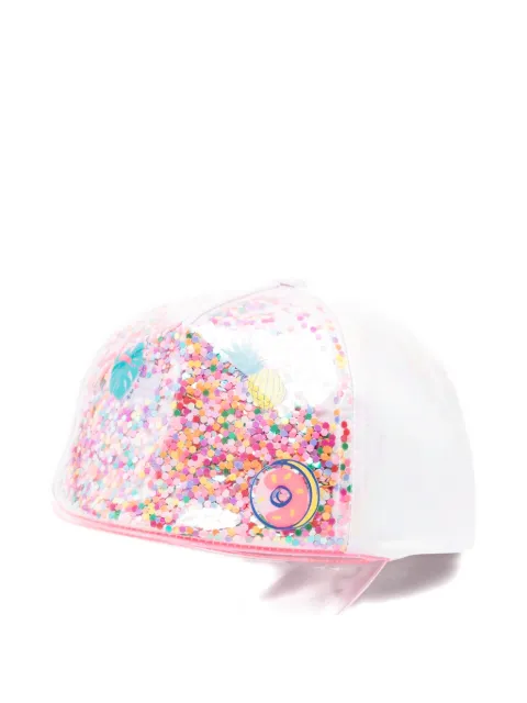 Billieblush confetti-detail baseball cap