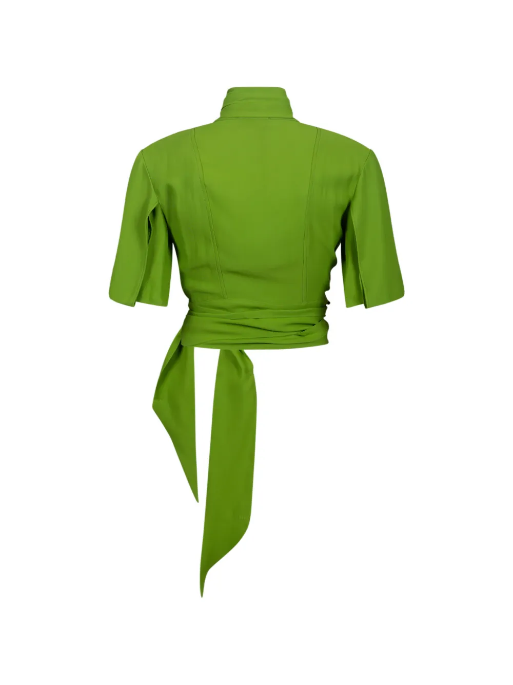  Elisabetta Franchi Gathered Blouse - Green 