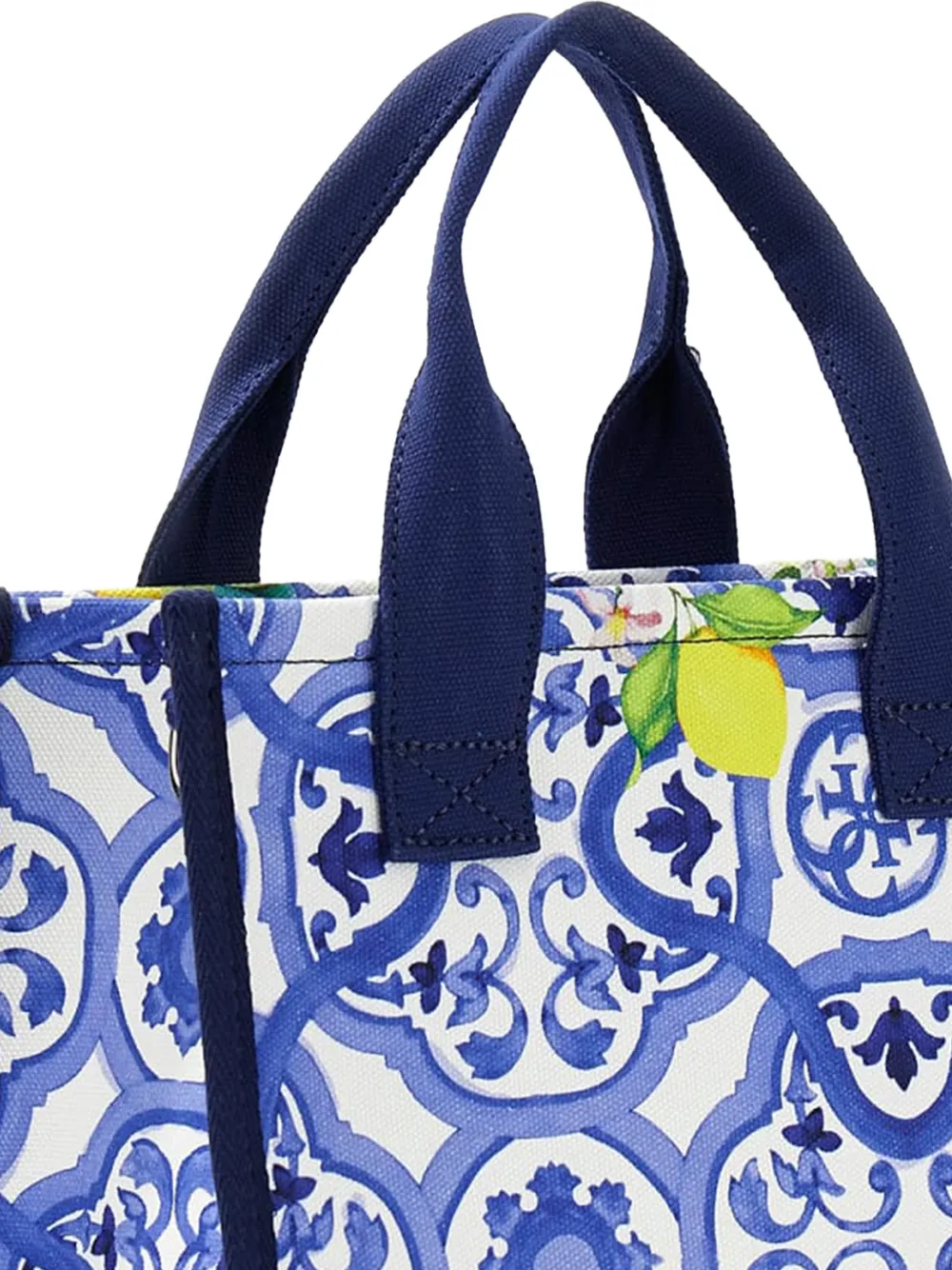  Guess Kids Tile-print Tote Bag - White 