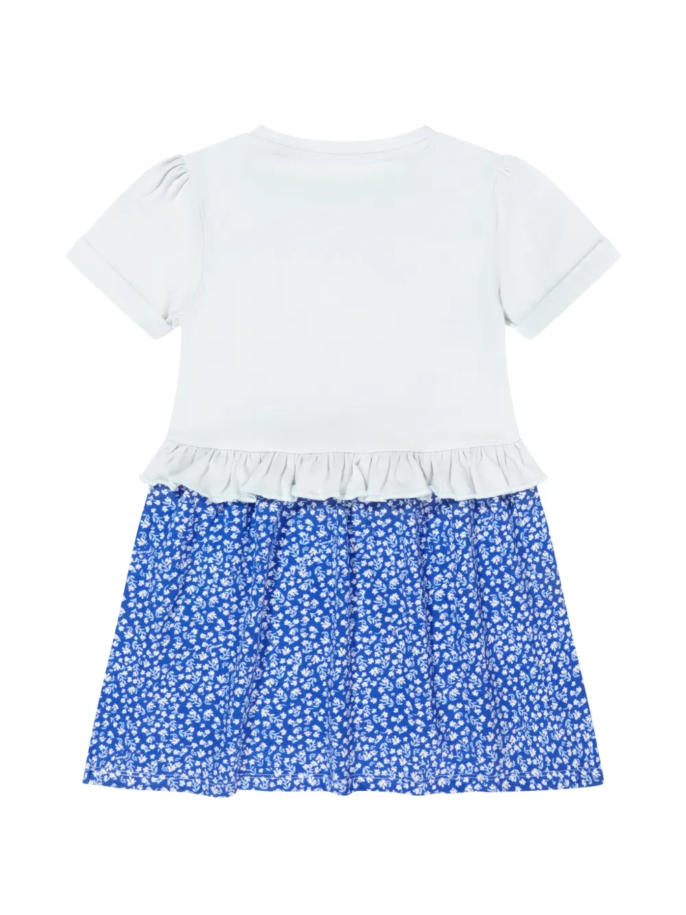 guess kids Jurk met bloemenprint Blauw