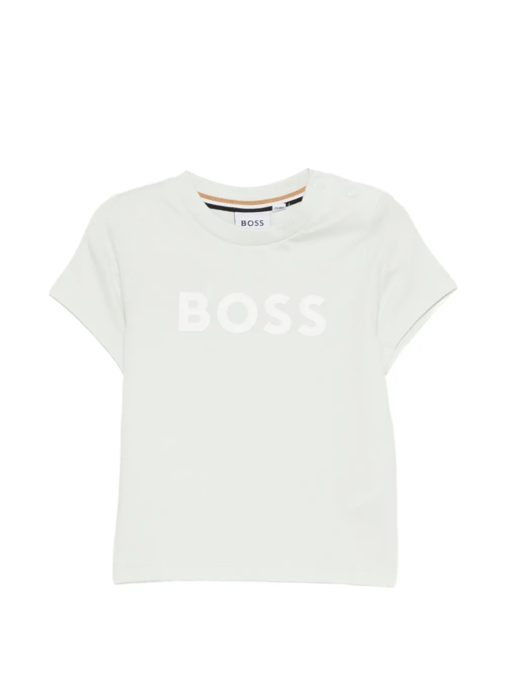 BOSS logo T-shirt - Verde