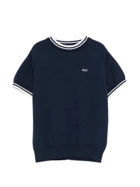 Fay Kids t-shirt à rayures