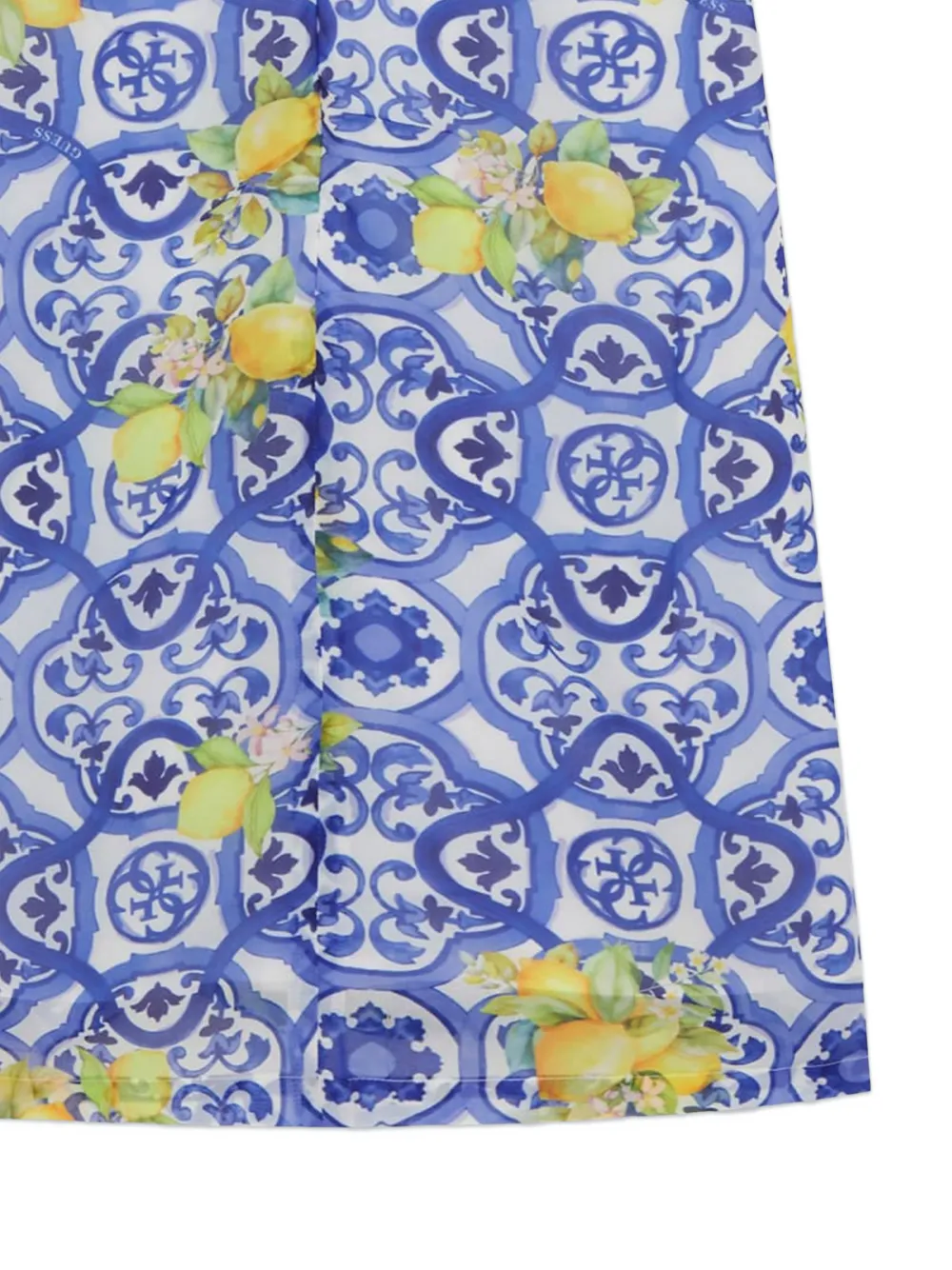 Patterned Halterneck Dress