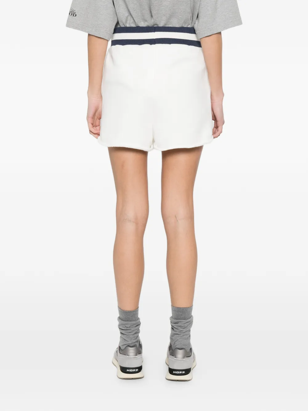Autry Shorts met logo afwerking Wit