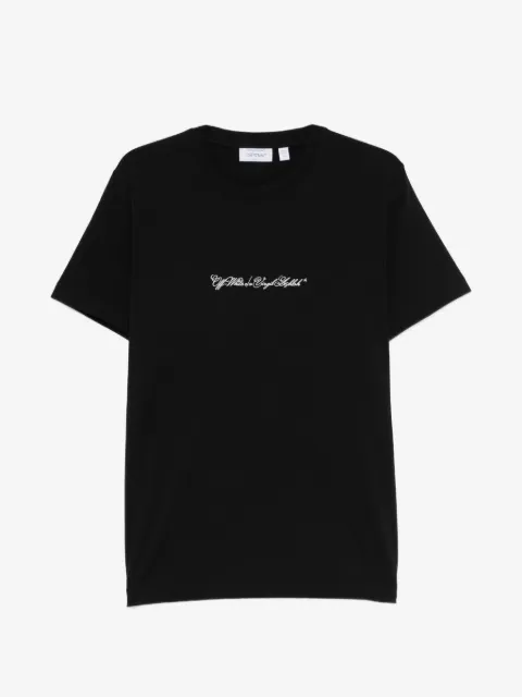 Off-White playera Script Arrow