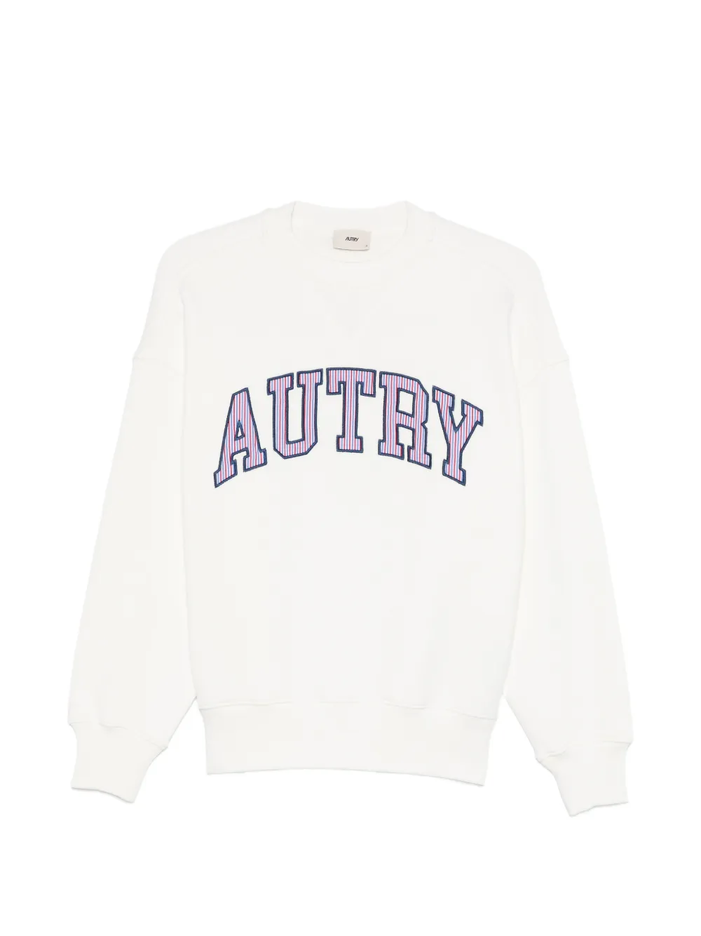 Autry Logo Knitwear Sweatshirt In White