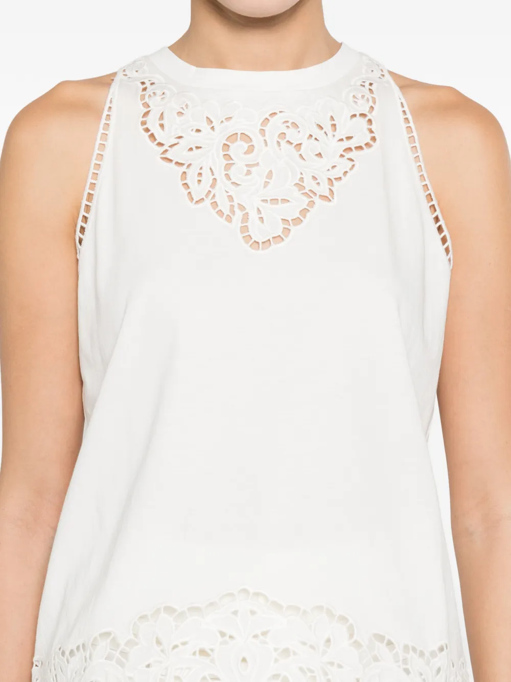 TWINSET Katoenen blouse Wit
