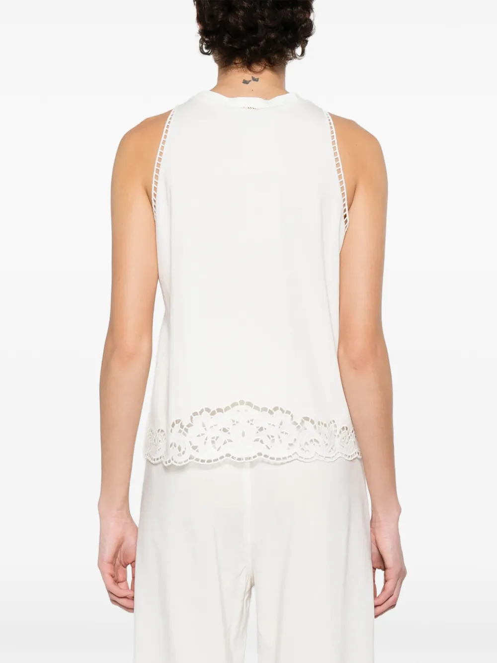 TWINSET Katoenen blouse Wit