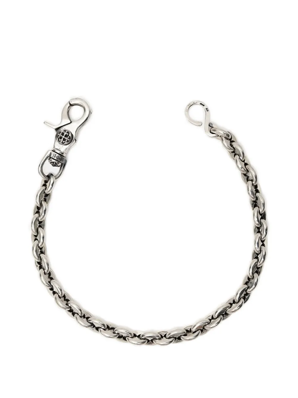 Amal Guessous lobster-clasp chain necklace - Silber