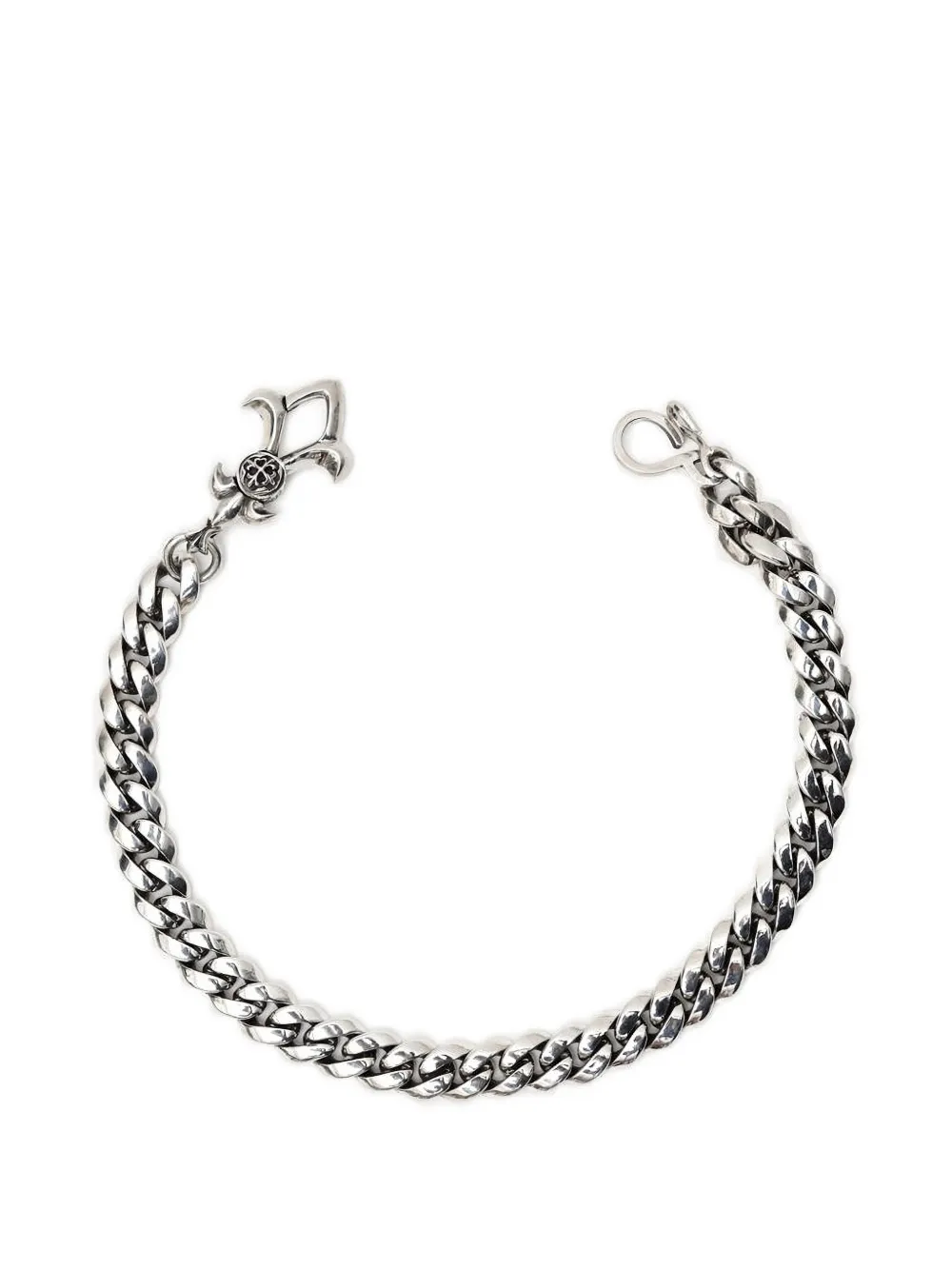 Amal Guessous curb chain necklace - Silber