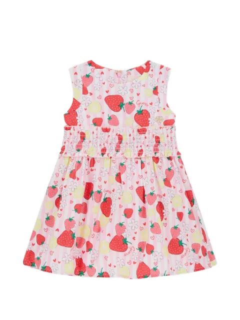 guess kids vestido con fresas estampadas
