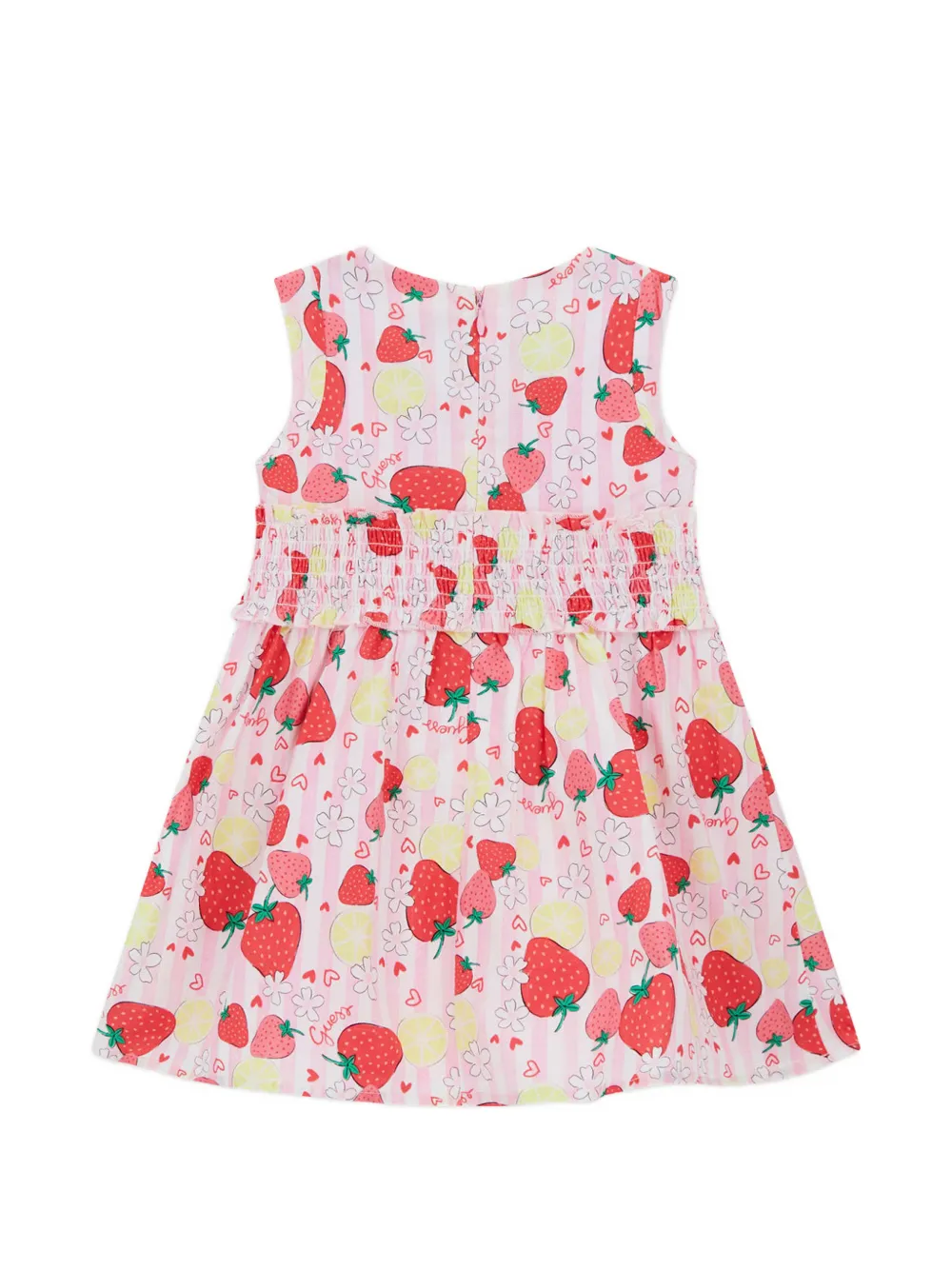 guess kids Jurk met print Roze