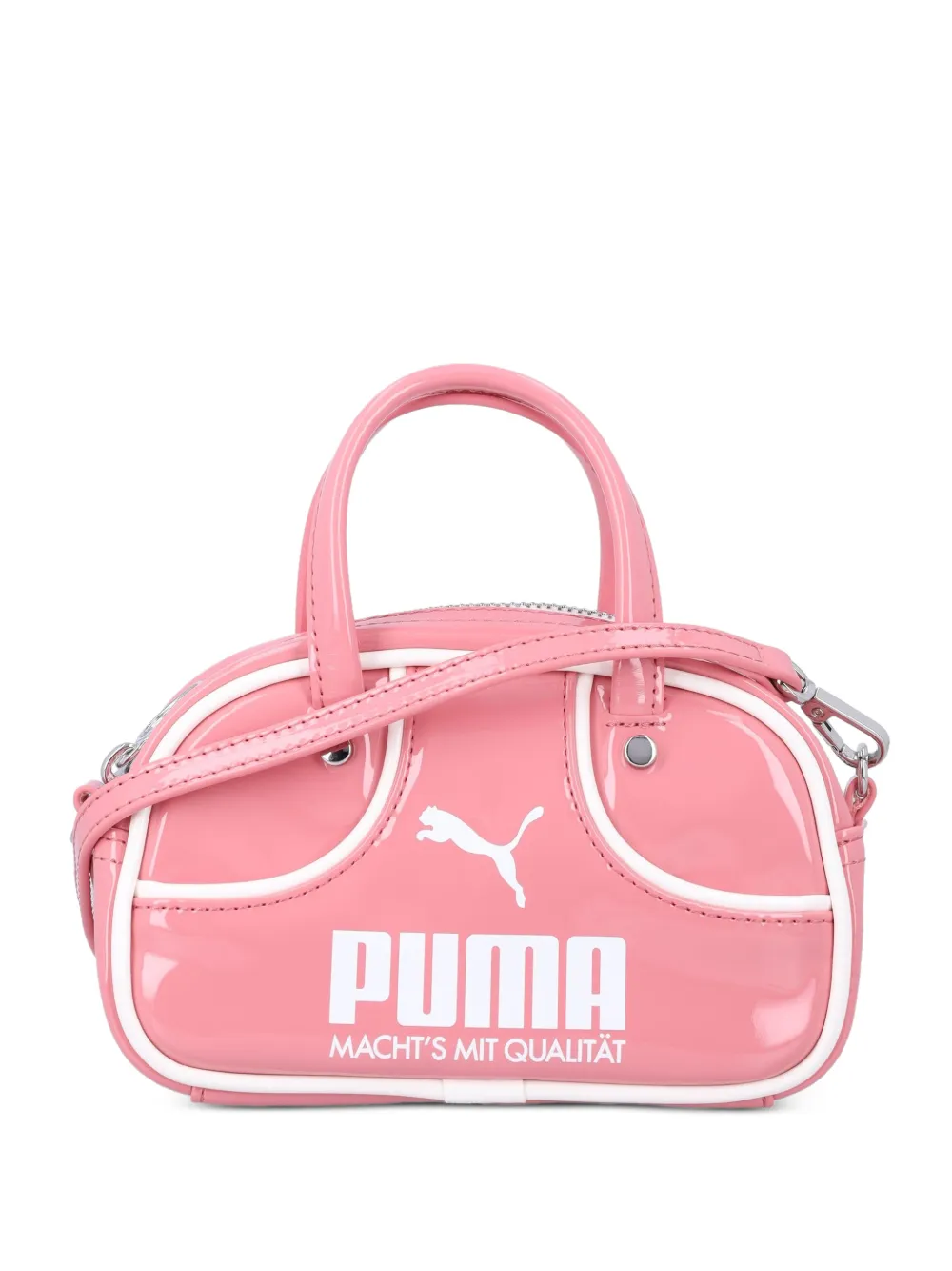 PUMA micro 1976 Grip logo-print tote bag - Pink