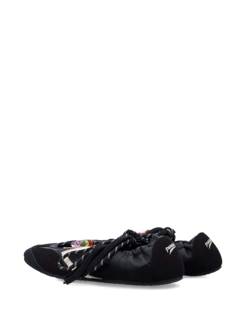 Puraai Sneakers met kralen Zwart