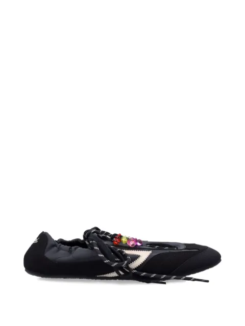 Puraai baskets à détails de perles