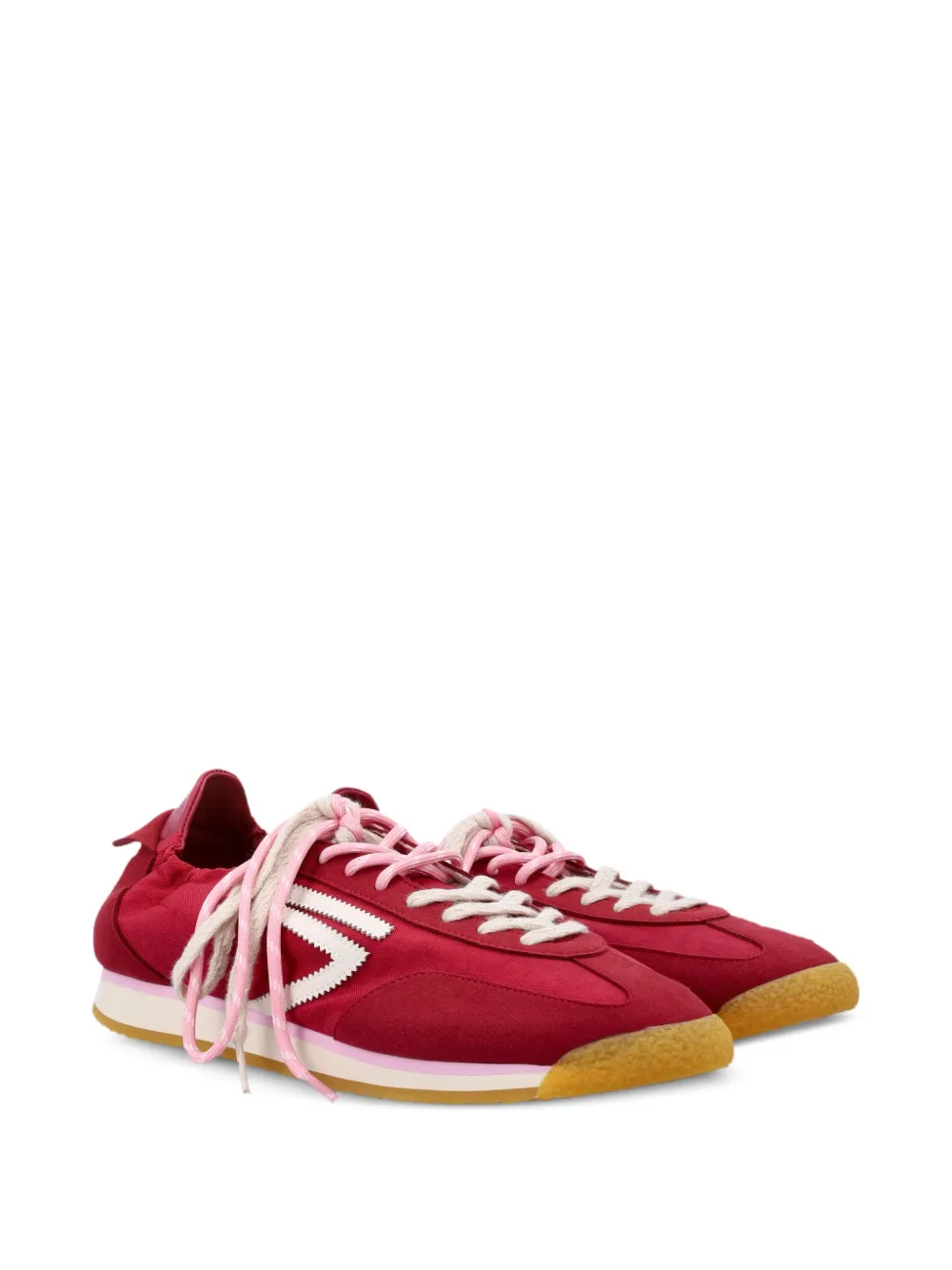 Puraai Sneakers met logo Rood