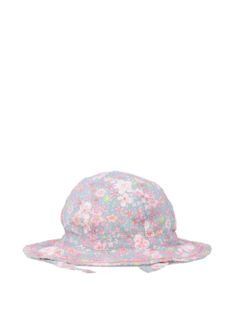 Petit Bateau floral-print sun hat