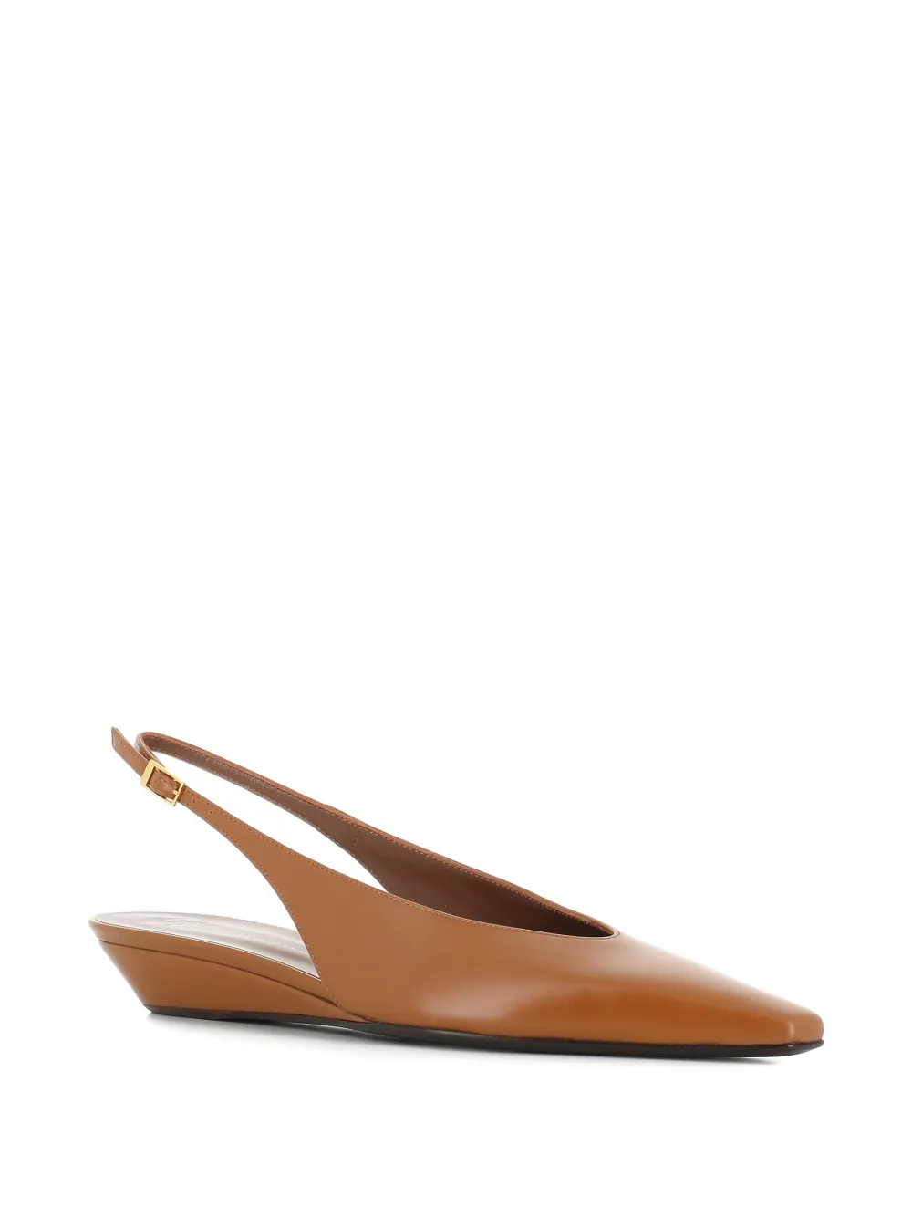 Giuseppe Zanotti Orsola leren slingback pumps Bruin