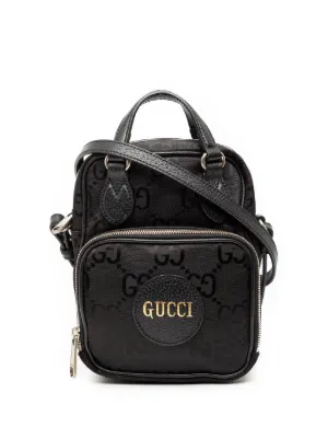 Gucci Pre-Owned 2000-2015 GG ナイロン ショルダーバッグ | ブラック
