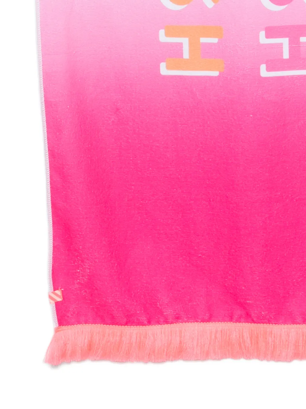 Billieblush Handdoek verfraaid met logo Roze