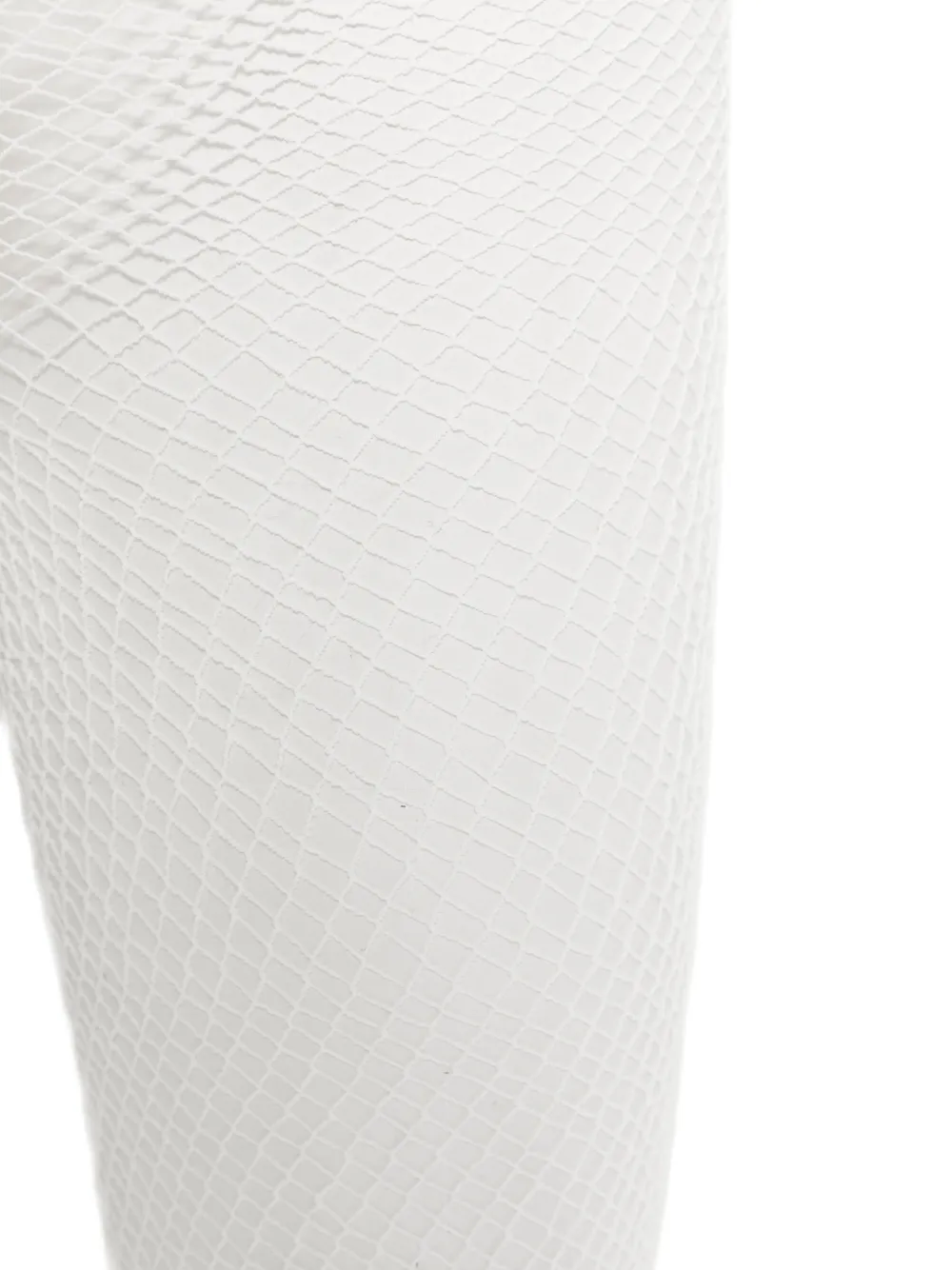 Comme des Garçons Pre-owned 2010s Fishnet Tights in White, view 3