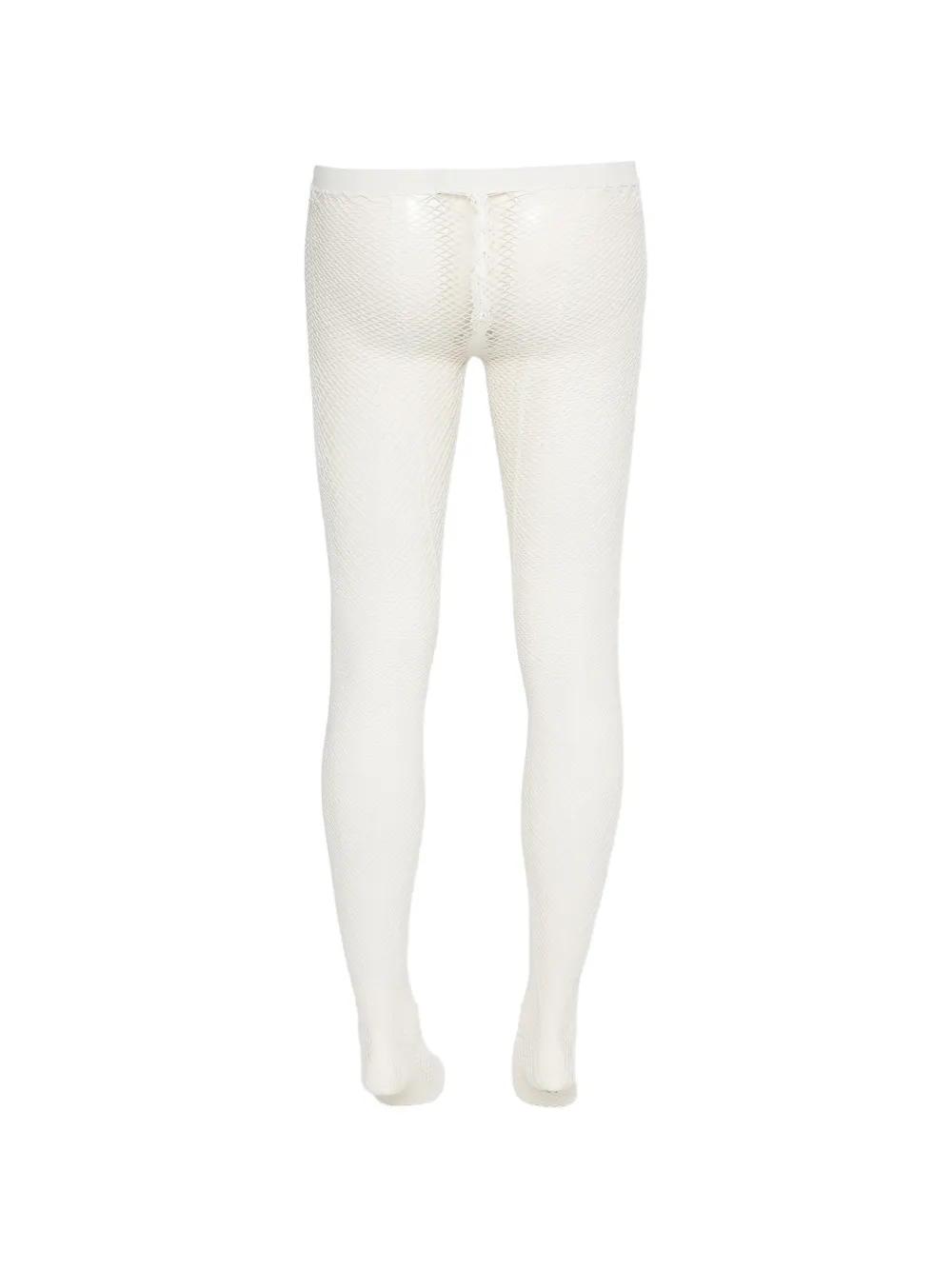 Comme des Garçons Pre-owned 2010s Fishnet Tights in White, view 2