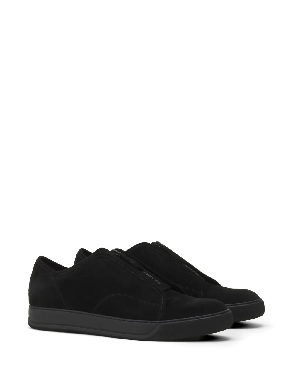 Lanvin Sneakers met ritsdetail Zwart