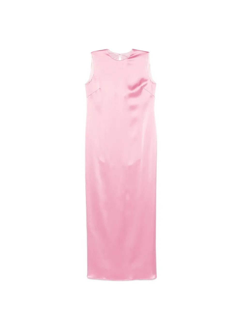 SOPHIE ET VOILÀ straight satin maxi dress - Rosa
