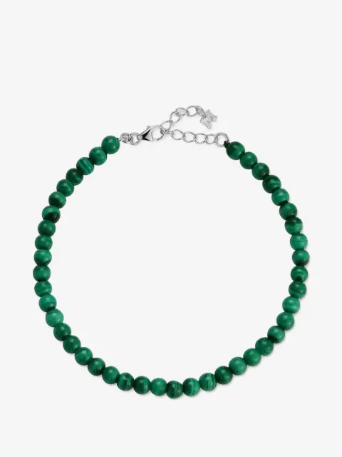Mateo 4mm malachite bracelet