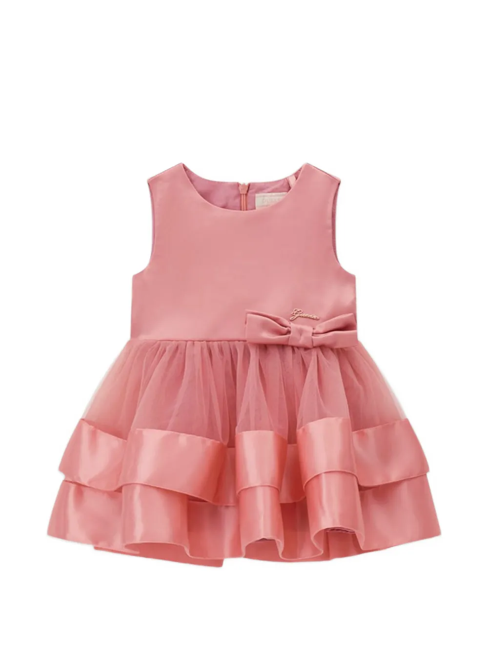 guess kids Jurk verfraaid met strik Roze