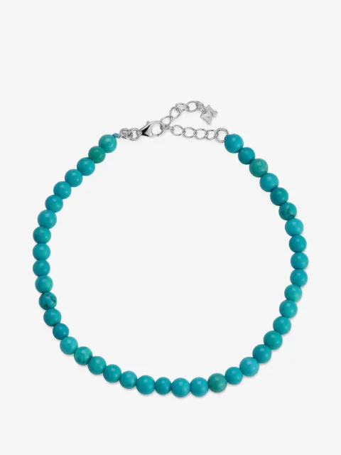 Mateo 4mm turquoise bracelet