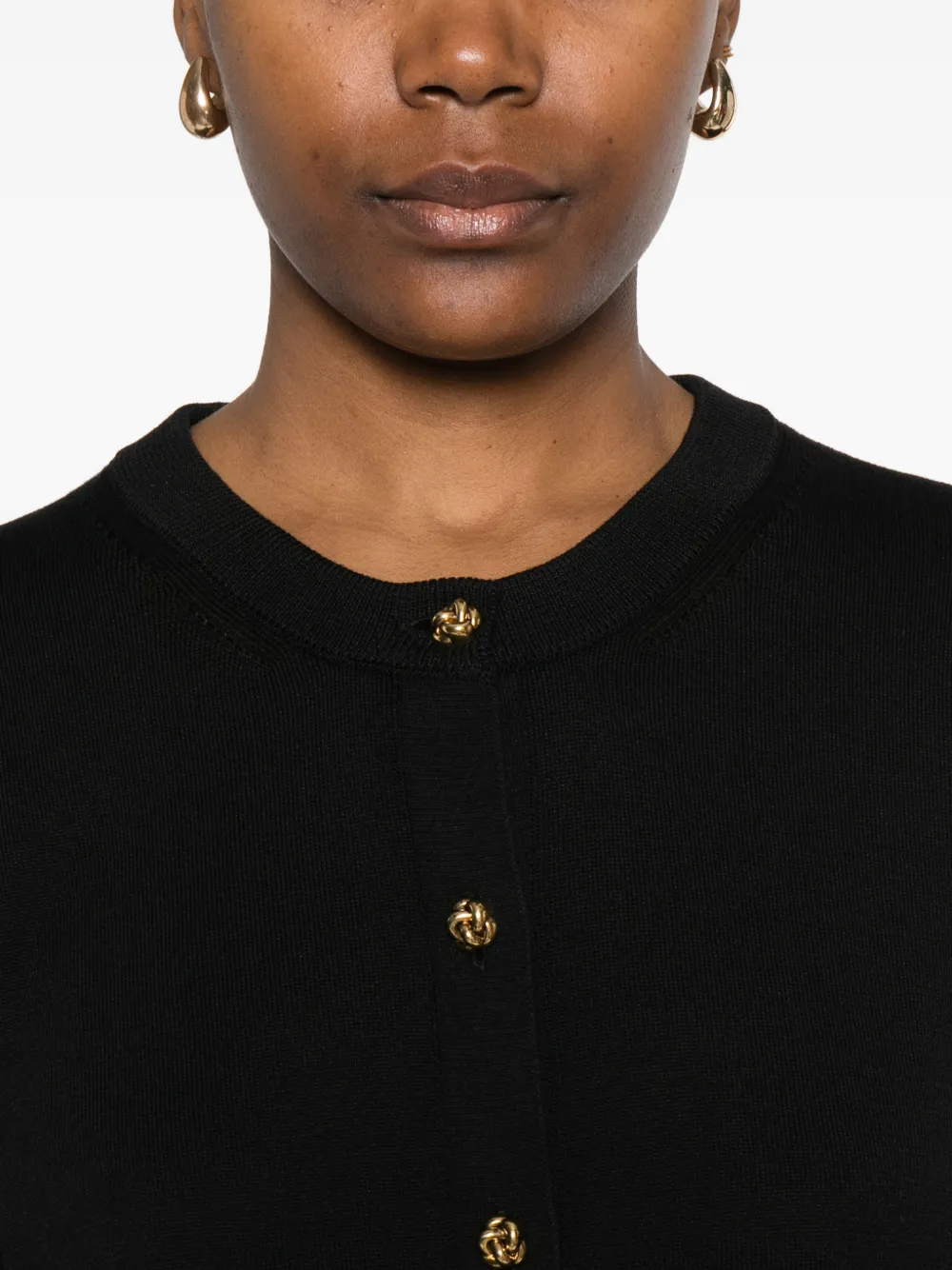 Altuzarra Wollen vest Zwart