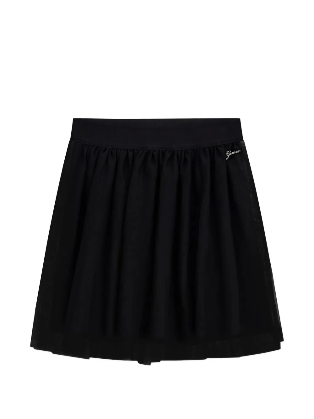 guess kids gathered skirt - Nero