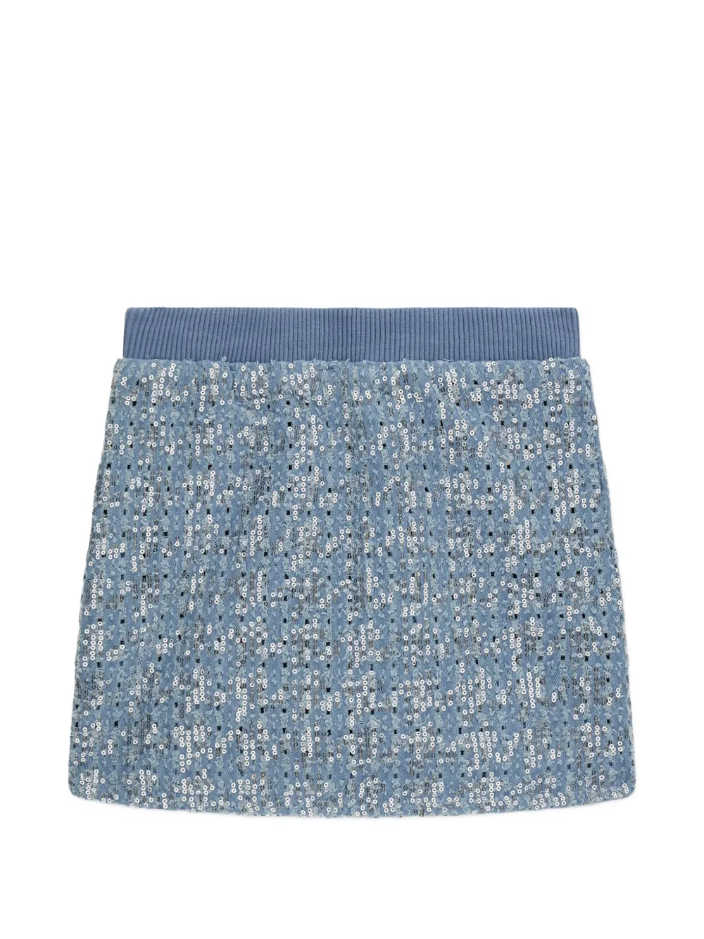 guess kids sequin-embellished skirt - Blu