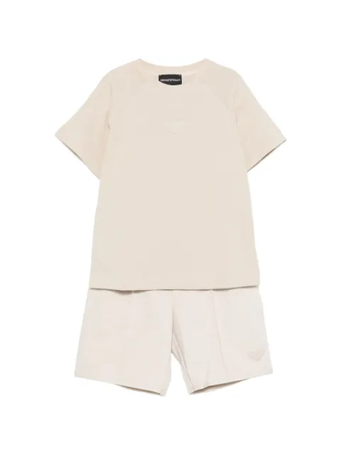 Emporio Armani Kids conjunto de bermudas con detalle de logo