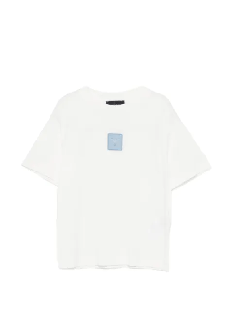 Emporio Armani Kids logo patch T-shirt