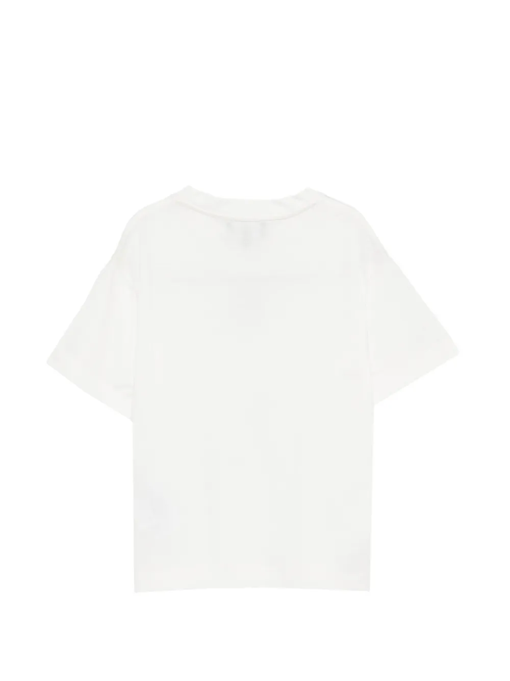 Emporio Armani Kids Logo Patch T-shirt | White | FARFETCH