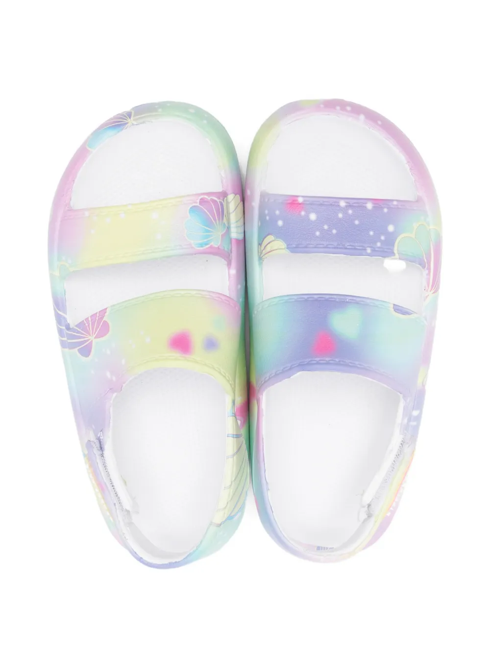 Billieblush printed sandals Paars