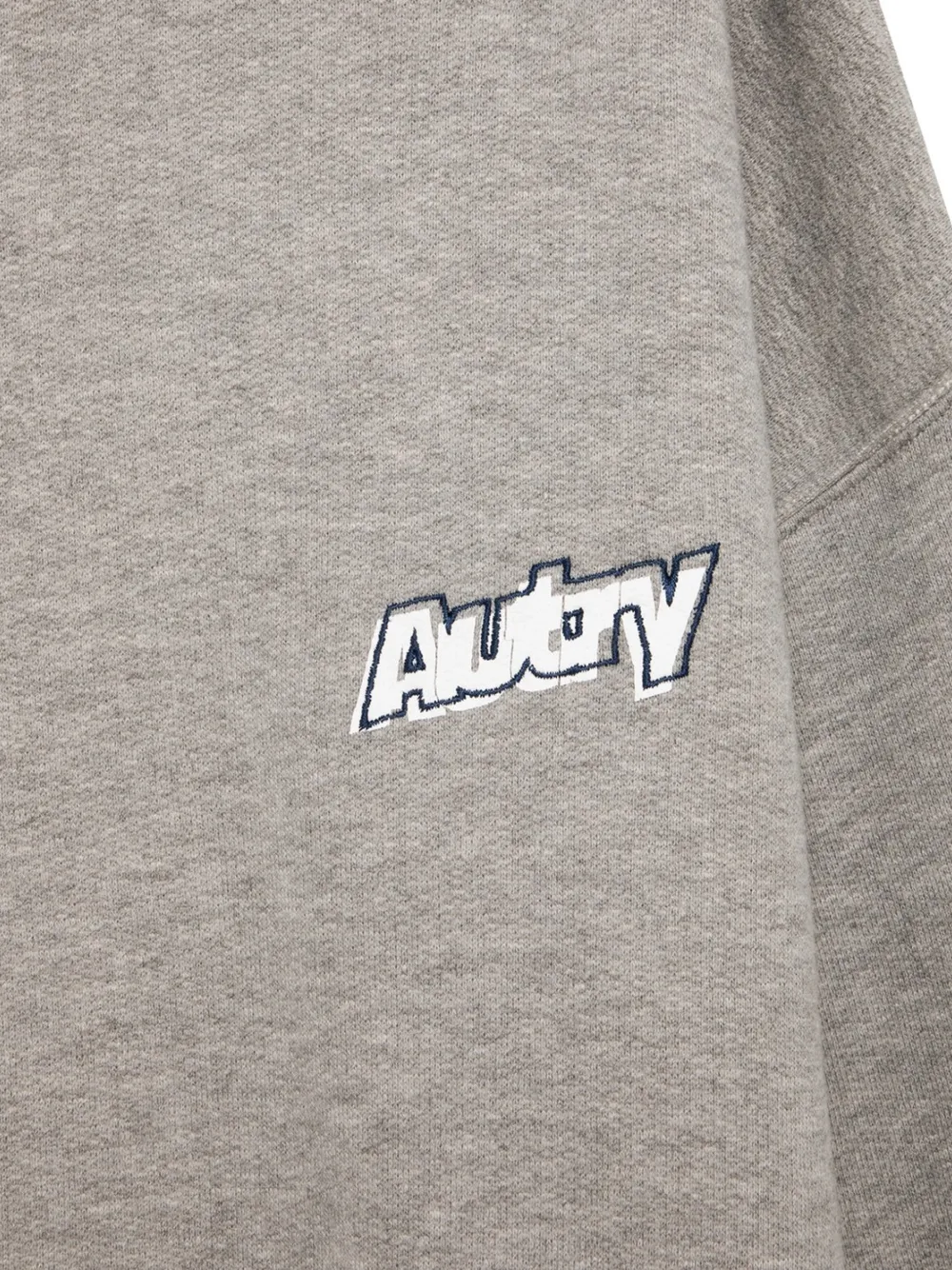 Autry Sweater met logoprint Grijs