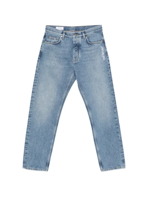 Off-White graphic jeans