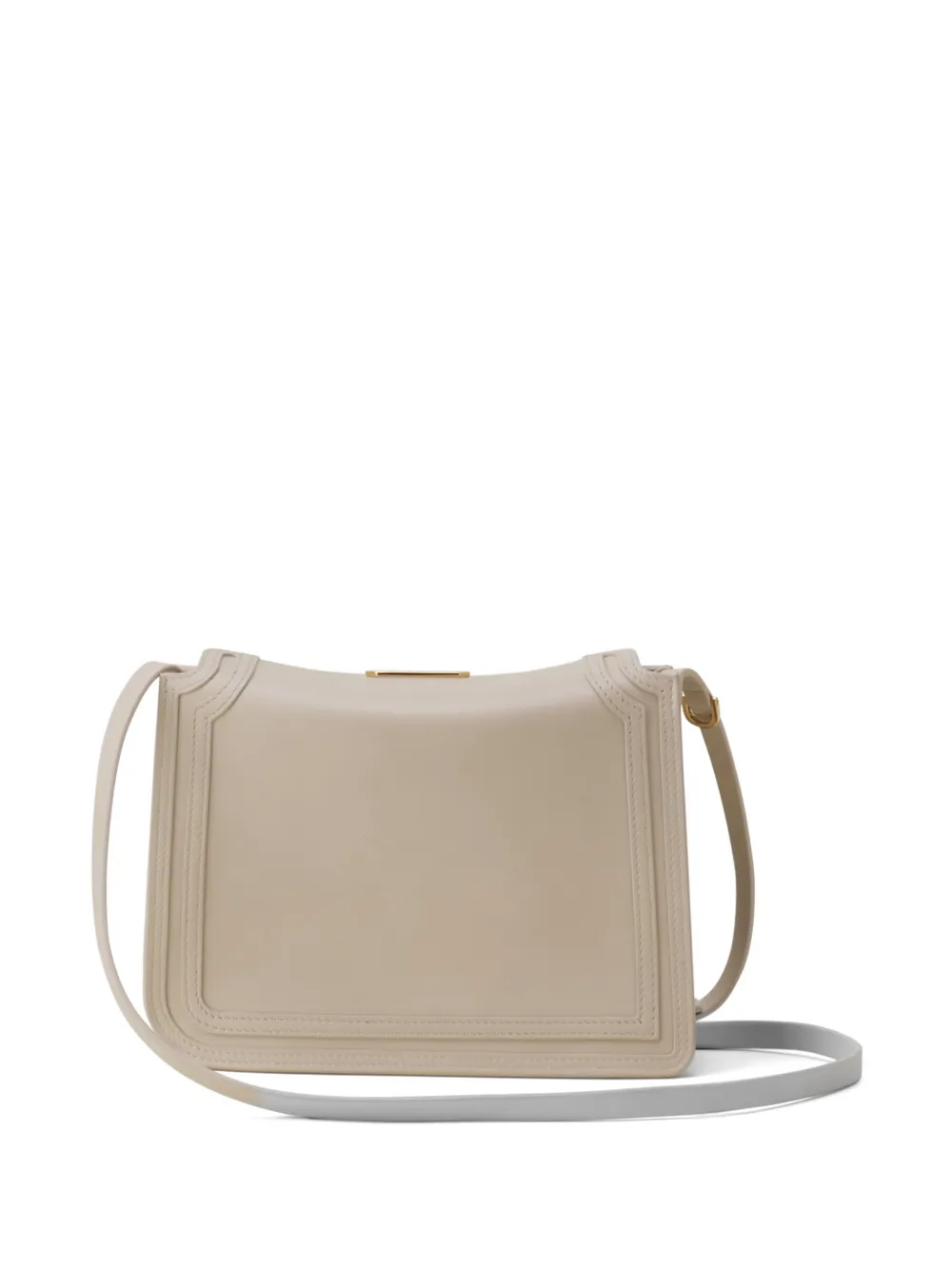 Lanvin Crossbodytas met goudkleurige hardware Beige
