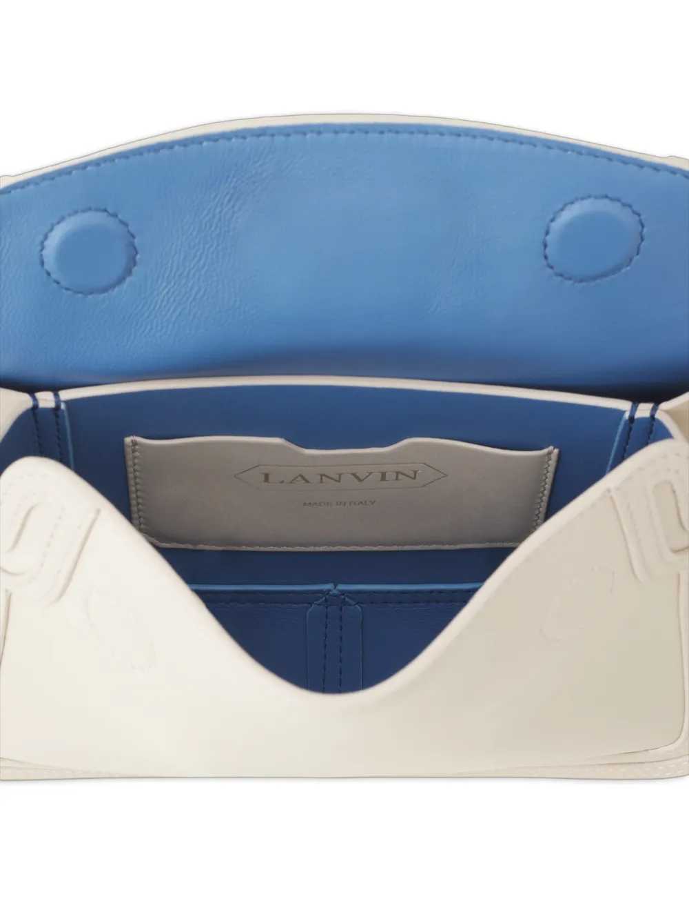 Lanvin Crossbodytas met goudkleurige hardware Beige