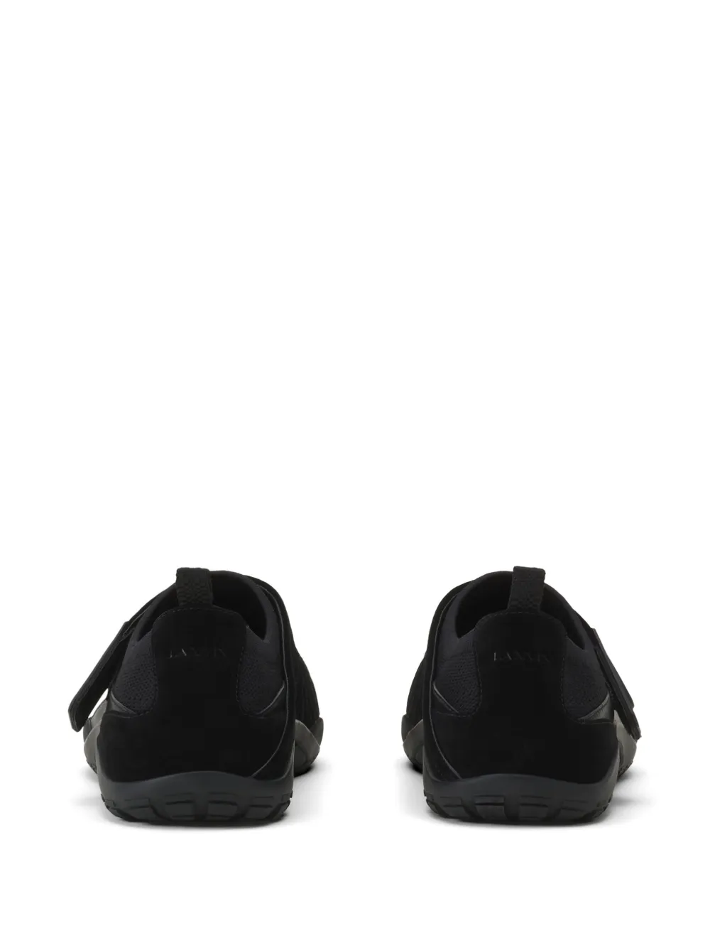 Lanvin Sneakers met bandje met reliëf Zwart