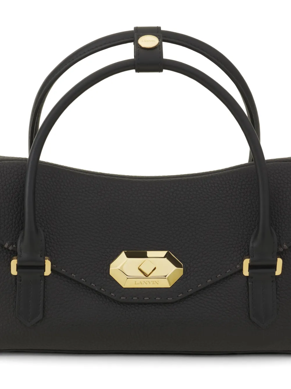 Lanvin Leren shopper Zwart