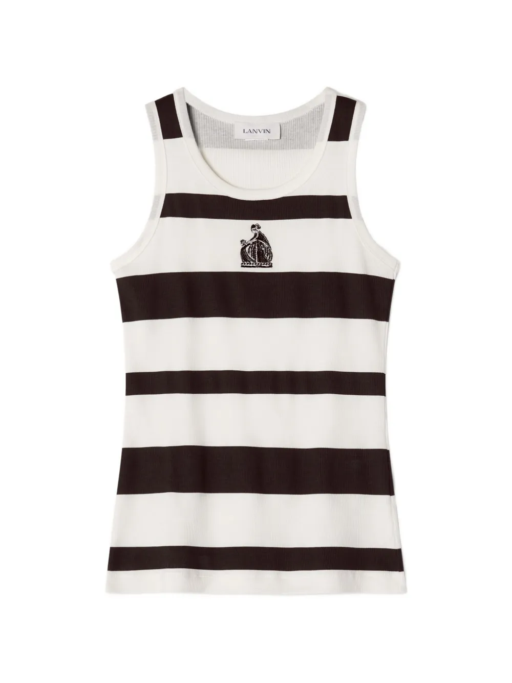 Lanvin Top a righe - Bianco