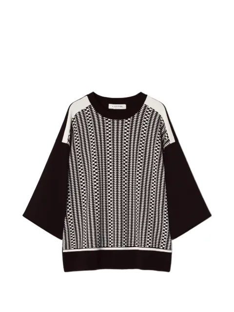 Lanvin سويتر بنقش