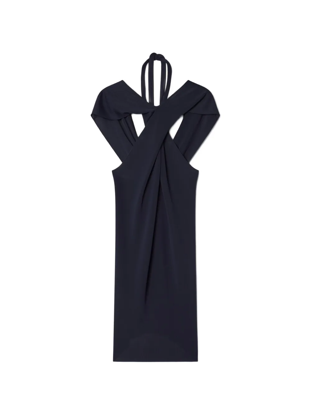 Lanvin Mini-jurk met halternek Blauw