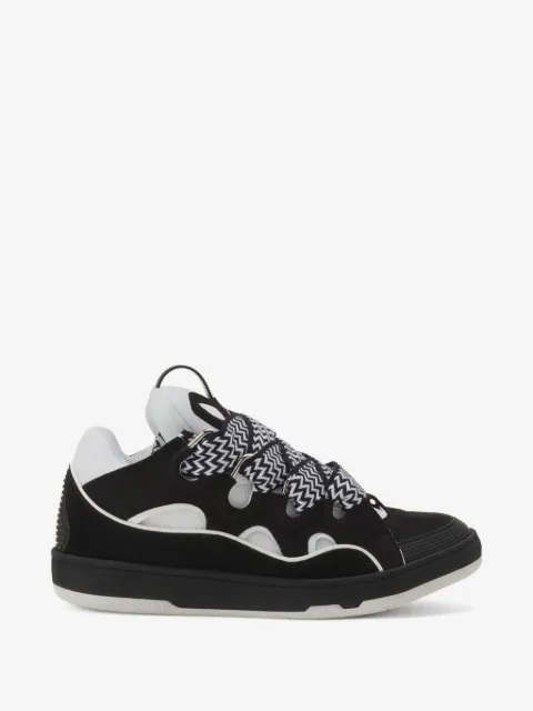 Lanvin zigzag lace-up sneakers